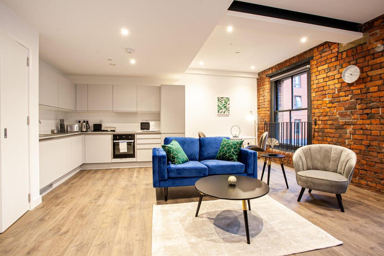 Stunning 1 Bedroom Apartment In A Converted Printing Press Manchester Esterno foto